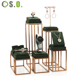 Metal Display Bracelet Stand Showcase Watch Display Props C Ring Stand Holder For Retail Store Exhibition