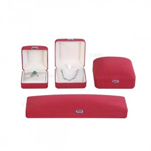 Wedding Velvet Jewelry Packaging Organizer Storage Gift Box