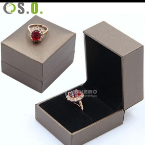 Cost-effective jewellery boxes bijoux Custom logo jewelry packaging box