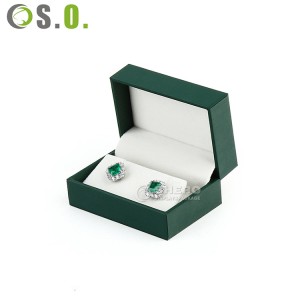 factory custom logo velvet cover plastic ring earring necklace pendant bracelet bangle watch set jewelry box