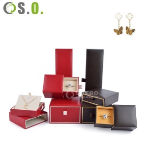 Hot selling diamond jewelry packing box eco friendly ring box custom ring boxes jewelry velvet square package