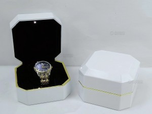 Custom Jewelry Display Box Watch Box Packaging Gift Led Light Jewelry Box Custom Logo