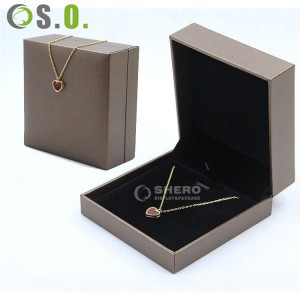 Cost-effective jewellery boxes bijoux Custom logo jewelry packaging box