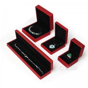 Jewelry Ring Pendant Earring Bangle Set box with lights