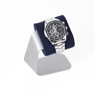 新しいスタイルのジュエリーネックレスディスプレイレザーベルベット回転時計ホルダーディスプレイ時計ディスプレイスタンド