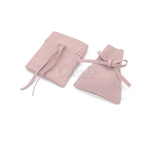 Custom Logo Microfiber Jewellery Bag Packaging Jewelry Pouch with logo