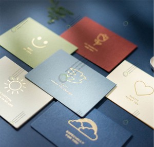 Produttori di buste Buste con maniche per titolari di carte regalo con stampa UV completa personalizzata