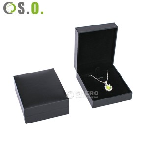 groothandel sieraden klassieke kunstleer ring oorbel ketting armband geschenk plastic sieradendoos