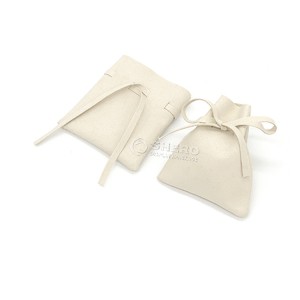 Custom Logo Microfiber Jewellery Bag Packaging Jewelry Pouch with logo