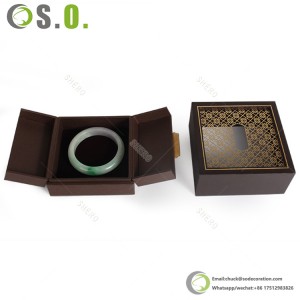 Professionele houten sieradendoos, luxe armband, verpakking, sieradendoos in Chinese stijl