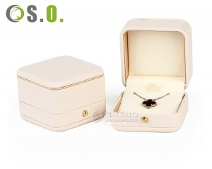 Factory Custom Logo High Quality Luxury Wholesale Pu Leather Jewelry Box