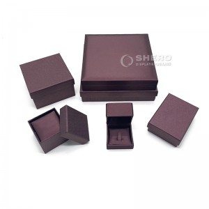 Custom Romantic Sweet Luxury Small Velvet Engagement Ring Box Ring JEWELRI BOX Jewelry Box Gift Packaging Customized
