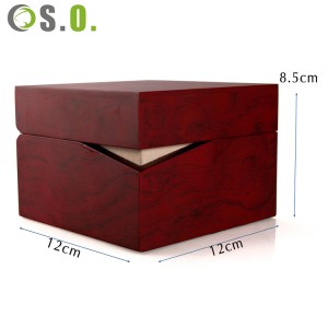 High End Watch Box Packaging Boxes Custom Logo Paper Jewelry Microfiber Gift Watch Box