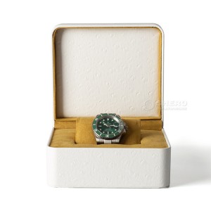 손목시계를 위한 호화스러운 시계 상자 저장 포장 상자 시계 전시 상자 수락가능한 가짜 가죽 Pu 가죽