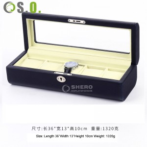 Wholesale luxury high end custom watch boxes wooden single double three boxes for watches packaging box