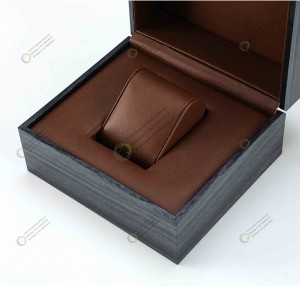 Caixa de joias personalizada com preço de atacado para anéis Caixas de presente de Natal Caixa de relógio de madeira