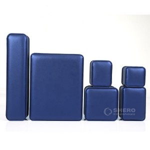 Shero Simple Design High Quality Pu Leather Jewelry Packing Luxuries Set Boxes