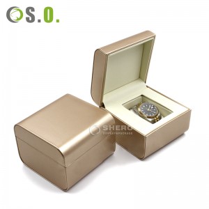 Оптовая продажа, роскошная коробка для часов, высококачественная коробка для упаковки часов из искусственной кожи, коробка для хранения ювелирных изделий, раскладушка