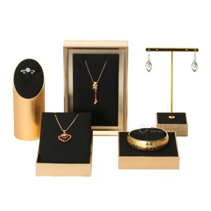 Luxo vários suportes de colar jóias expositores autônomo corrente organizador jóias pescoço expositor