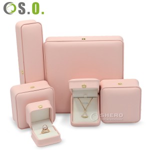 Small Gift Box Luxury Custom Logo Leather Jewelry Gift Box