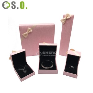Fabriek opslag plastic blauwe geschenk sieraden reclame verpakking display ring sieraden doos