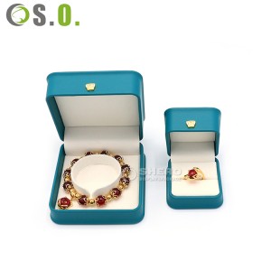 Shero dernières boîtes de bracelet en vrac nouvelle boîte de bague de bijoux en cuir Pu personnalisée avec Logo personnalisé