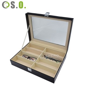 SHERO Jewelry Boxes Display Best Gift Storage Box for Quartz Watches PU Leather Watch Case Holder Organizer watch box