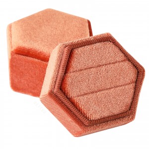 โลโก้ที่กำหนดเองแพคเกจกล่องเครื่องประดับสีแดงกำมะหยี่, กล่องของขวัญกำมะหยี่สีชมพูสร้อยคอต่างหูแหวนชุดกล่องเครื่องประดับ
