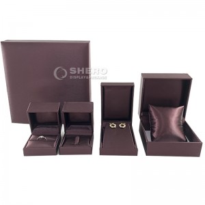 Custom Romantic Sweet Luxury Small Velvet Engagement Ring Box Ring JEWELRI BOX Jewelry Box Gift Packaging Customized