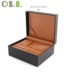 Factory Wholesale Pu Wooden Watch Package Man&Women Watch Storage Boxes With Logo