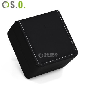 Customized pu leather watch packaging box