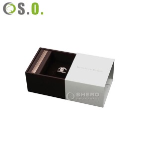 Wholesale Luxury Custom Logo Paper Jewellery Gift Boxes Ring Earrings Necklace Bracelet Jewelry Packaging Box With Ribbon
