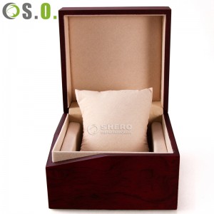 Wholesale Single Women Men Travel Watch Roll Case Box Pu Leather Watch Packaging Storage Box Display Watch Case