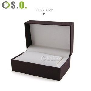Wholesale Custom Logo Carbon Fiber Pu Limited-edition Watch Box For Watches Case