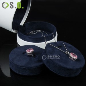 Shero New Style Wholesale Custom Jewelry Boxes With Logo For Ring Pendant Earrings
