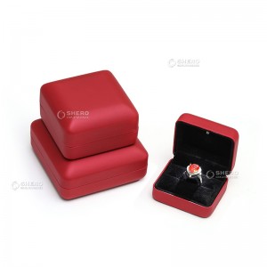 Luxus-Ohrring-Anhänger-Reise-LED-Schmuck-Verpackungspaket-Box für Ring