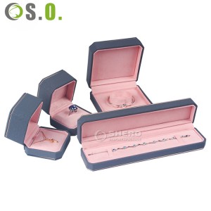 Wholesale Luxury Gift Jewellery Custom Velvet Jewelry Packaging Box