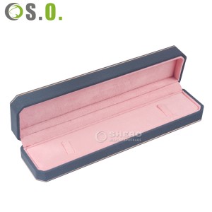 Wholesale Luxury Gift Jewellery Custom Velvet Jewelry Packaging Box