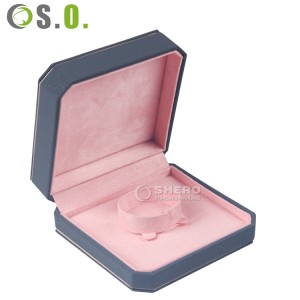 Wholesale Luxury Gift Jewellery Custom Velvet Jewelry Packaging Box