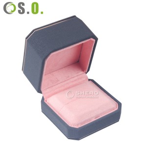 Wholesale Luxury Gift Jewellery Custom Velvet Jewelry Packaging Box