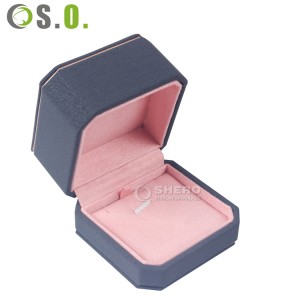 Wholesale Luxury Gift Jewellery Custom Velvet Jewelry Packaging Box