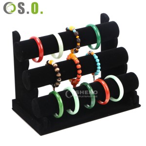 Practical Hot Sale Stand Hovering T-Bar Bracelet Holder Necklace Jewelry Display