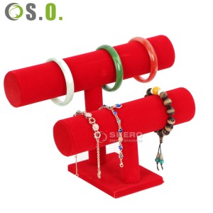 Practical Hot Sale Stand Hovering T-Bar Bracelet Holder Necklace Jewelry Display