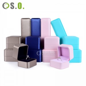 Factory Price Wholesale Pu Leather Gift Ring Bangle Packaging Boxes Jewelry