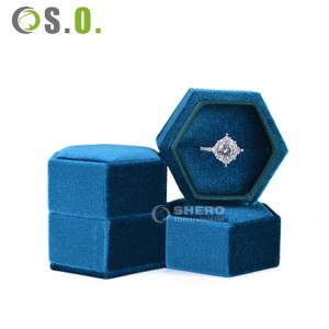 velvet jewelry box custom wedding ring box earring pendant bangle bracelet necklace organizer jewellery packaging gift box