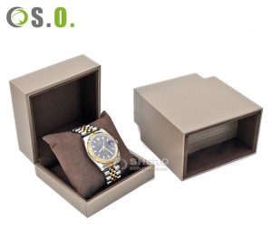 New Design Customized Watch Bangle Bracelet Package Logo Paper Jewelry Package