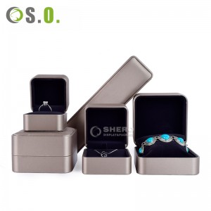 заводская цена оптовая продажа из искусственной кожи подарочное кольцо браслет упаковка коробки ювелирные изделия