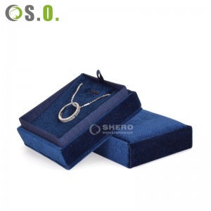 Packaging Jewelry Gift Jewelry Boxes For Pearls Necklace And Luxury Velvet Set Box Earrings Bracelet Jewelry Box